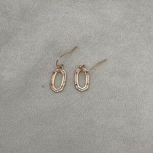 Lux Lee Rose Gold Earrings good condition